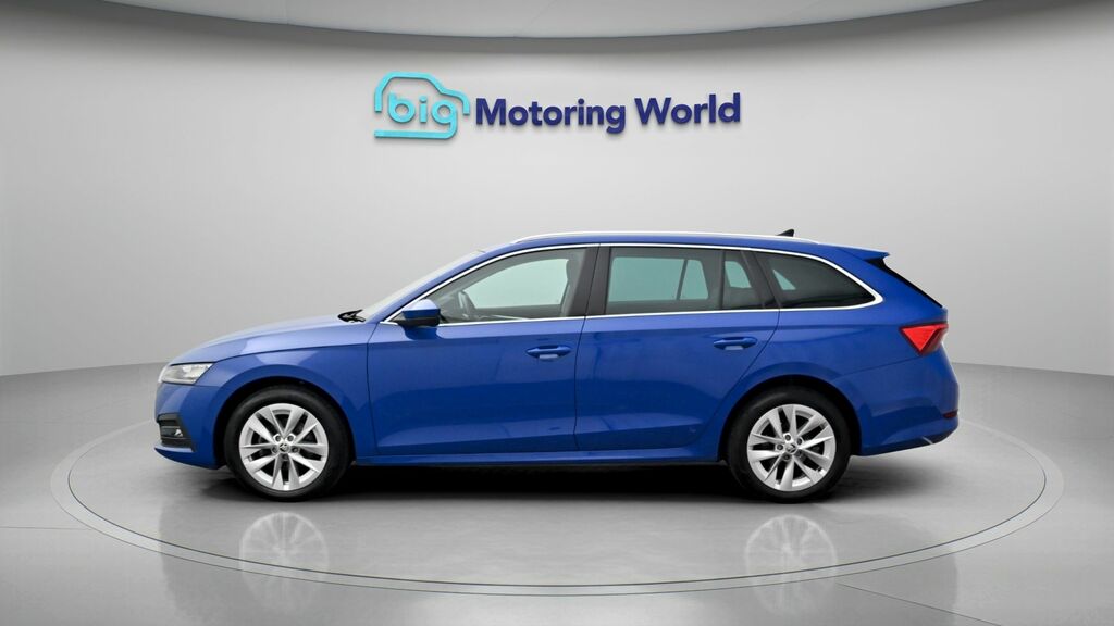 Skoda Octavia Se L Blue #4