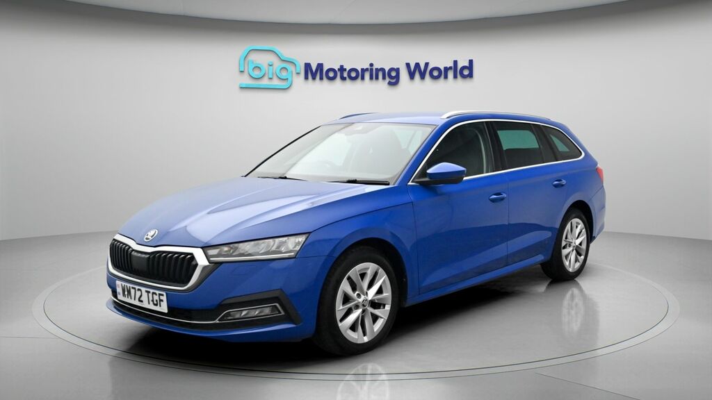 Skoda Octavia Se L Blue #3