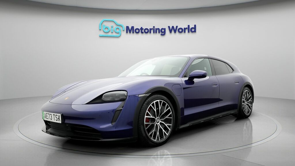 Porsche Taycan 4S Blue #3
