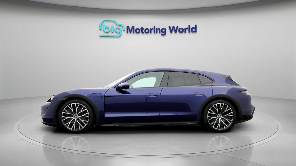 Porsche Taycan 4S Blue #4