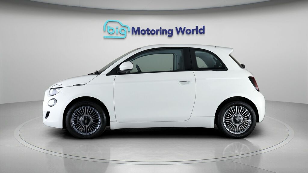 Fiat 500E 500E White #4
