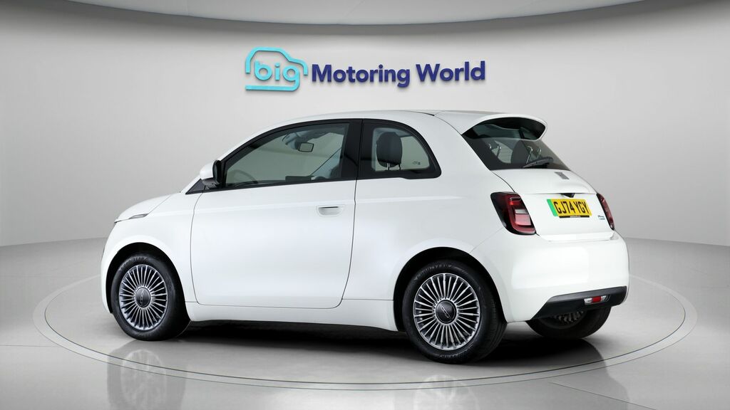 Fiat 500E 500E White #5