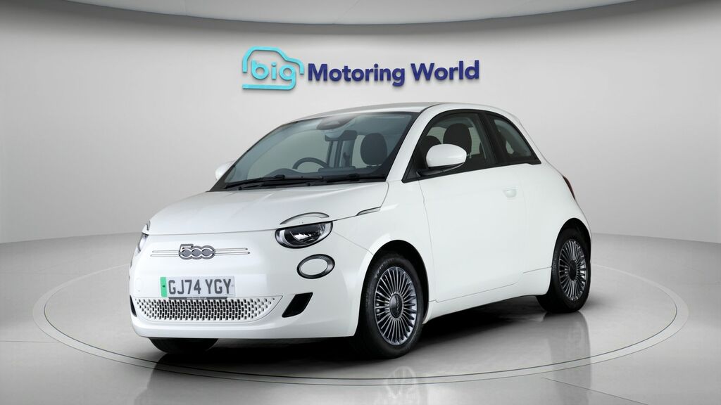 Fiat 500E 500E White #3