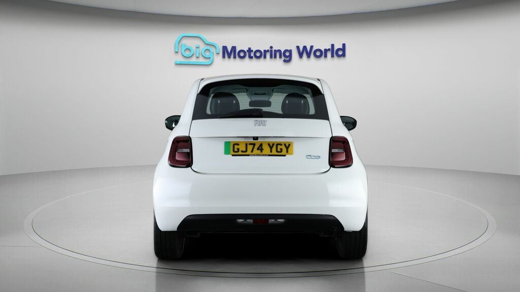 Fiat 500E 500E White #6