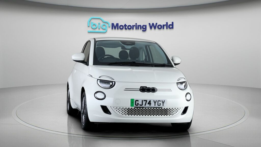 Fiat 500E 500E White #2