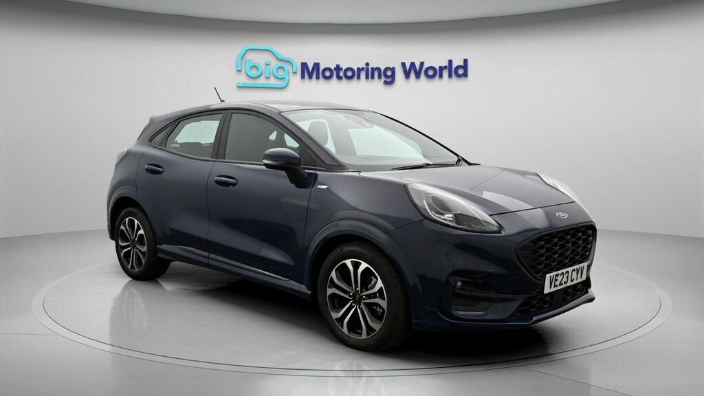 Ford Puma St-line Blue