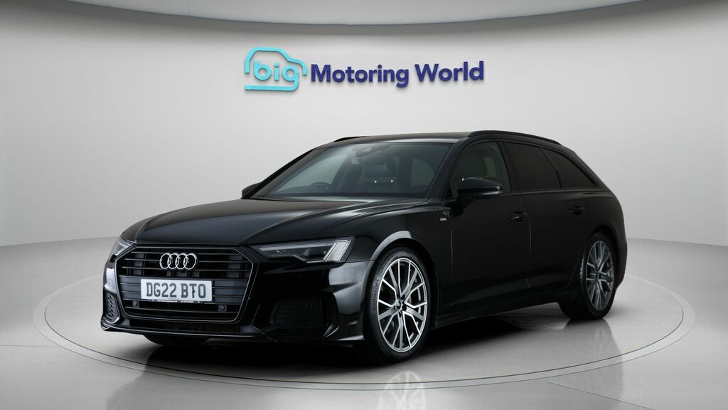 Audi A6 Avant Black Edition Black #3