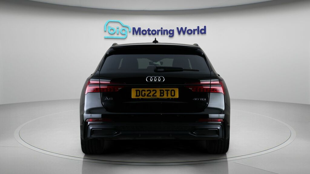 Audi A6 Avant Black Edition Black #6