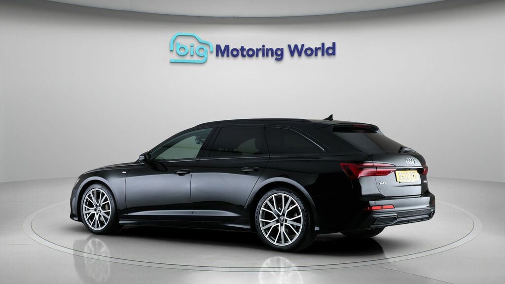 Audi A6 Avant Black Edition Black #5