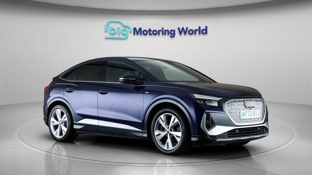 Audi Q4 E Tron S Line MT73BYJ Blue
