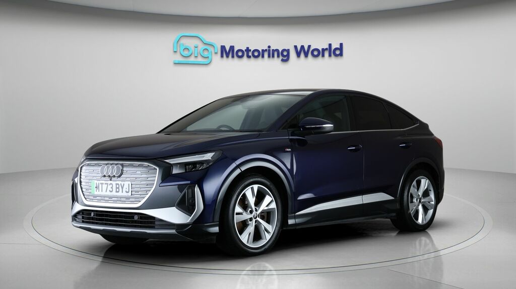 Audi Q4 E Tron S Line MT73BYJ Blue #3