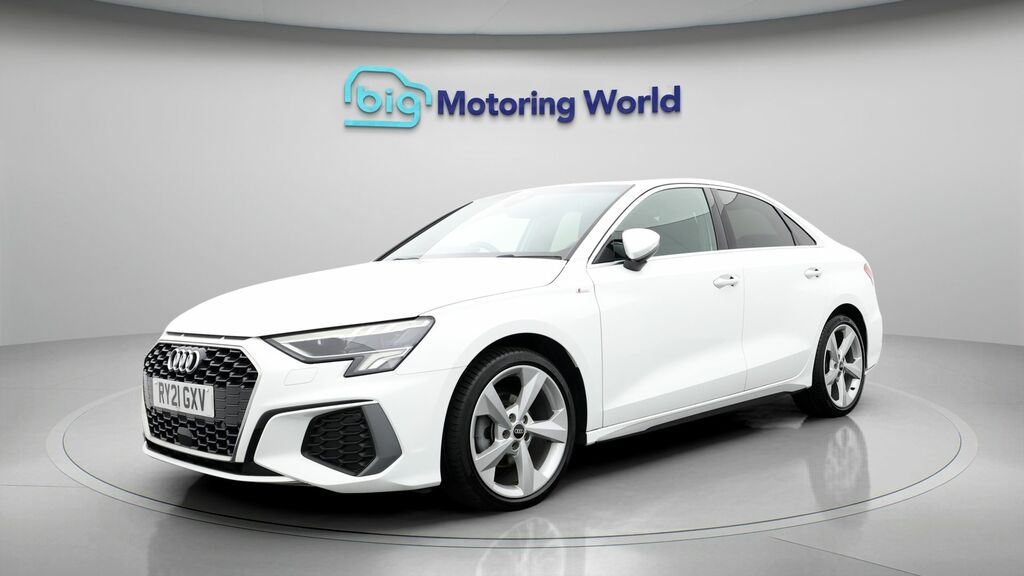 Audi A3 S Line RY21GXV White #3