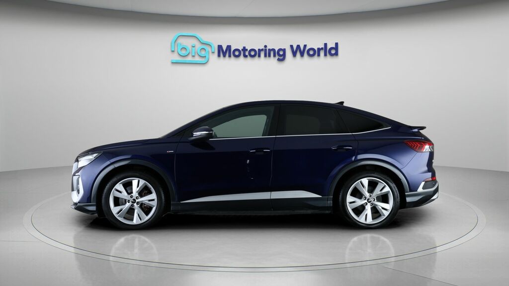 Audi Q4 E Tron S Line BV72VDE Blue #4