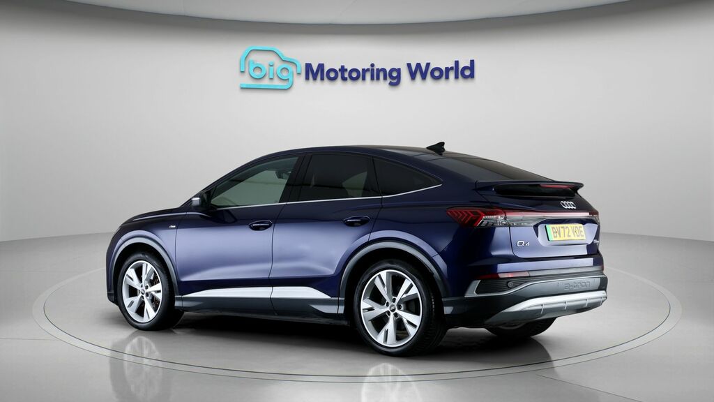Audi Q4 E Tron S Line BV72VDE Blue #5