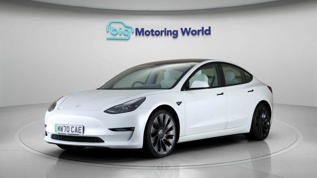 Tesla Model 3 Performance MW70CAE White #3