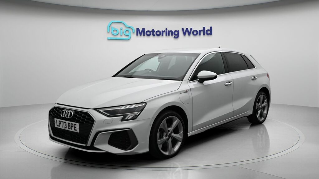 Audi A3 S Line LP73BPE White #3