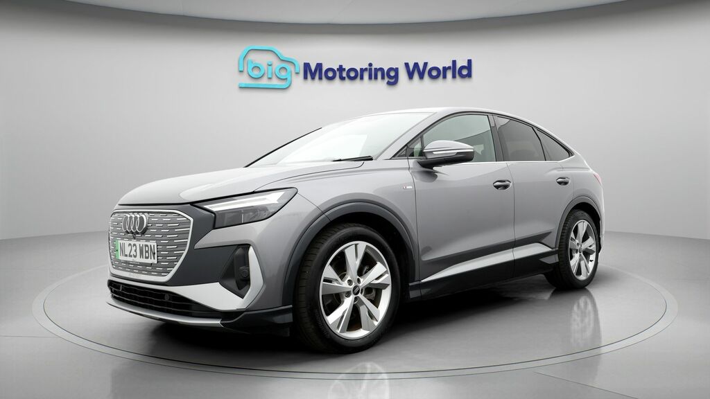 Audi Q4 E Tron S Line NL23WBN Grey #3