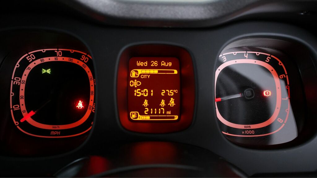 Fiat Panda Red Mhev  #10
