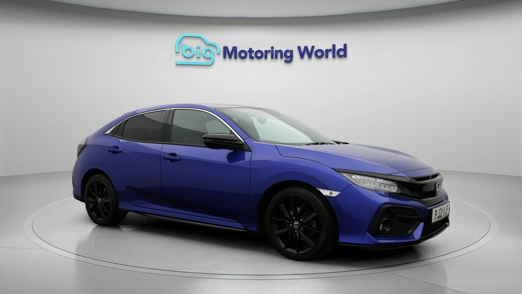 Honda Civic Ex Blue