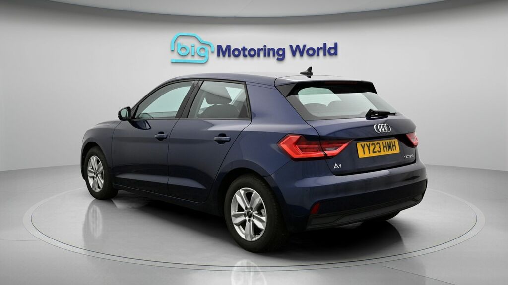 Audi A1 Technik Blue #5