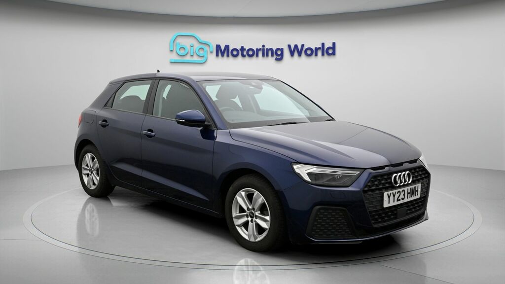 Audi A1 Technik Blue