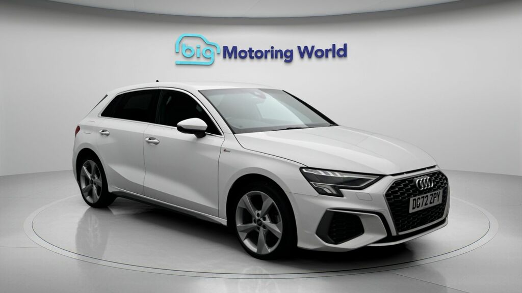 Audi A3 S Line DG72ZPY White