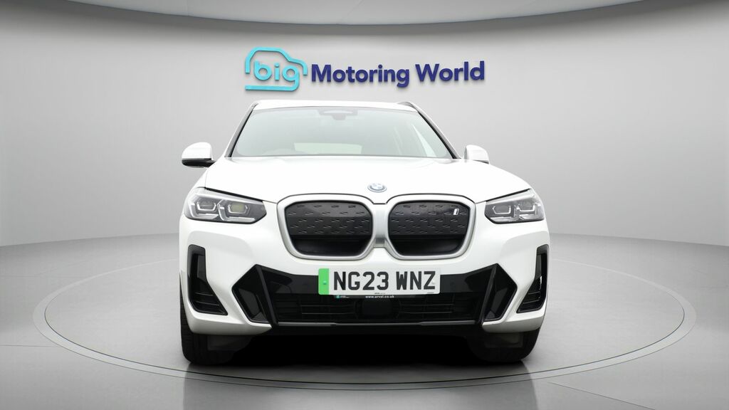 BMW iX3 M Sport White #2