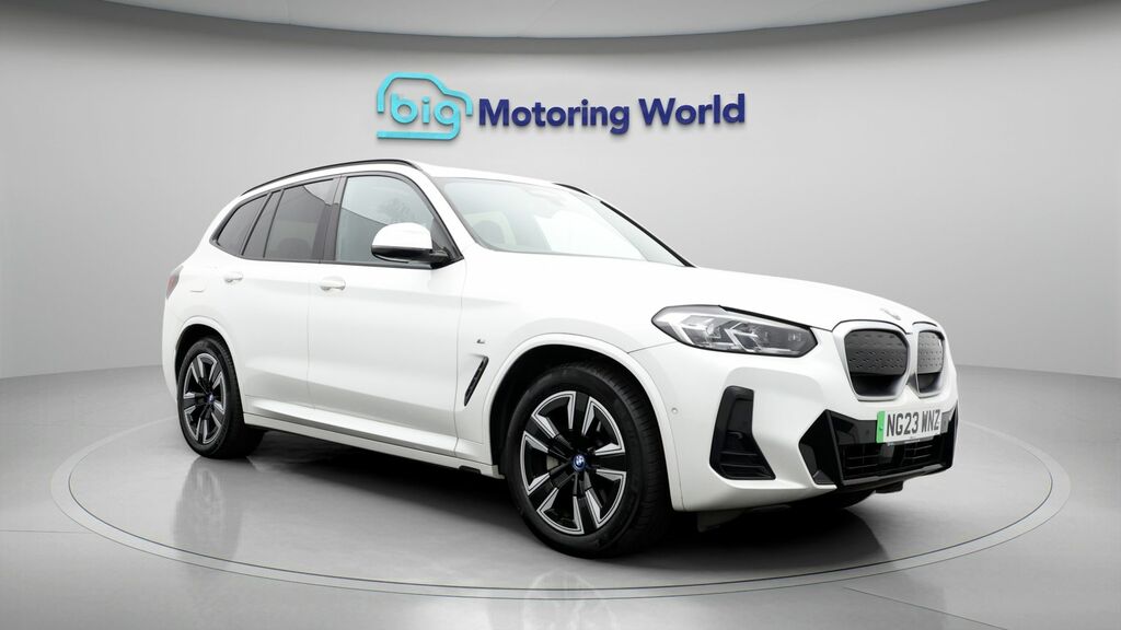 BMW iX3 M Sport White