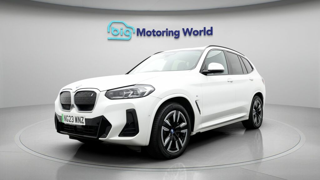 BMW iX3 M Sport White #3