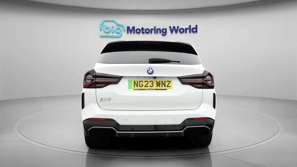 BMW iX3 M Sport White #6