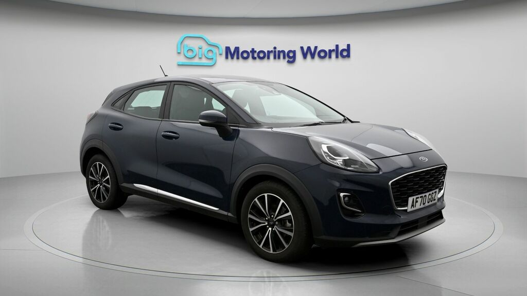 Ford Puma Titanium Blue