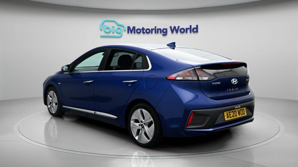Hyundai Ioniq Premium Se Blue #5
