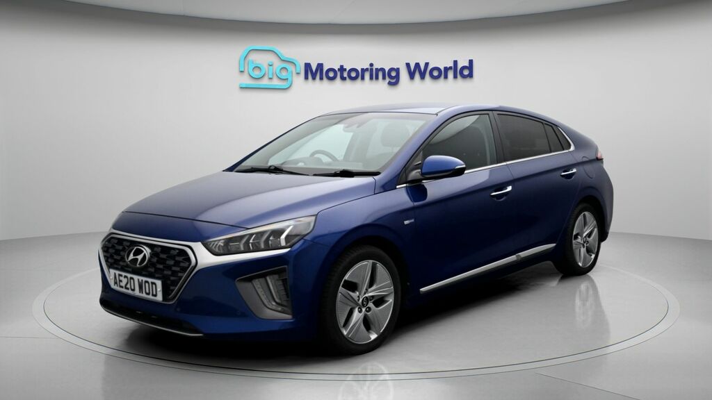 Hyundai Ioniq Premium Se Blue #3