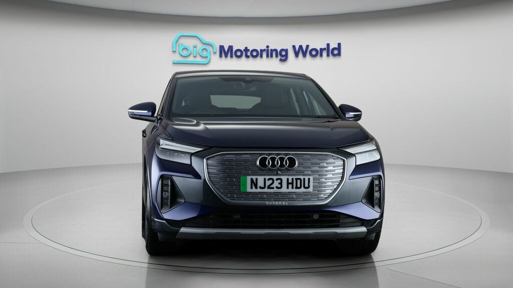 Audi Q4 E Tron Sport NJ23HDU Blue #2