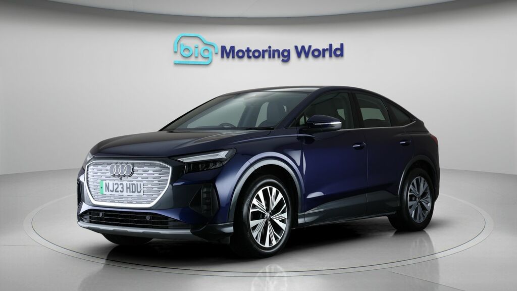 Audi Q4 E Tron Sport NJ23HDU Blue #3