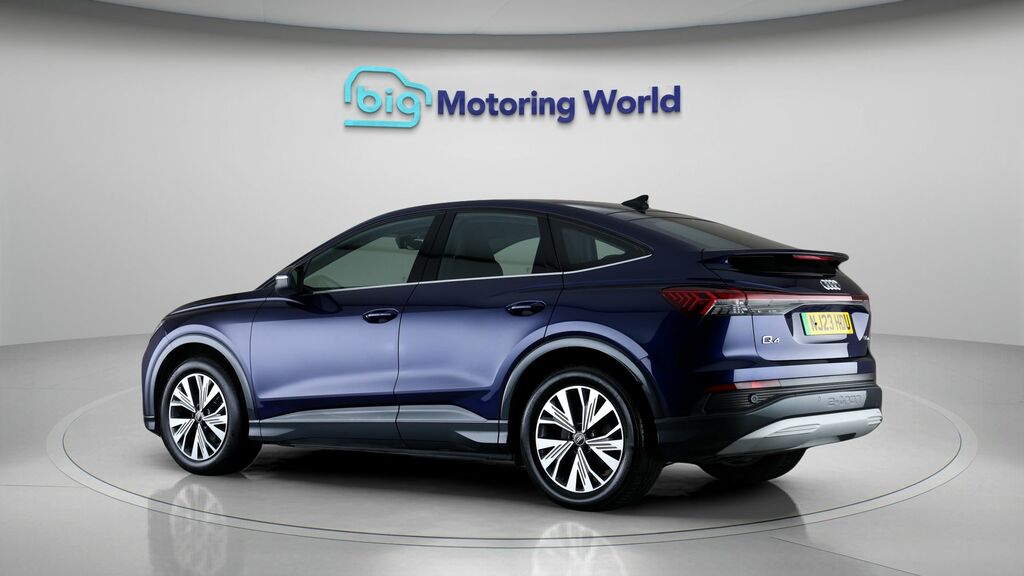 Audi Q4 E Tron Sport NJ23HDU Blue #5