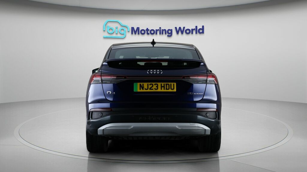 Audi Q4 E Tron Sport NJ23HDU Blue #6
