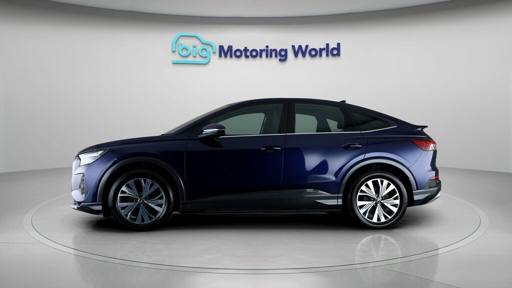 Audi Q4 E Tron Sport NJ23HDU Blue #4