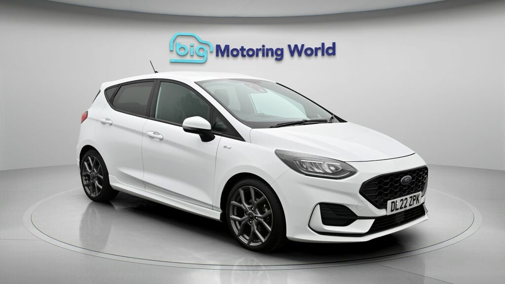 Ford Fiesta St-line White