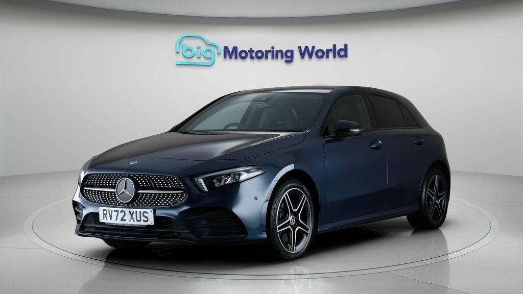 Mercedes-Benz A Class Amg Line Blue #3