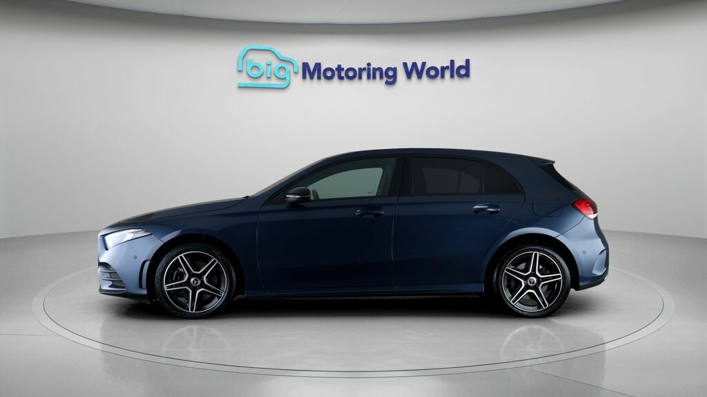 Mercedes-Benz A Class Amg Line Blue #4