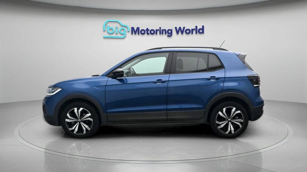 Volkswagen T-Cross Black Edition Blue #4