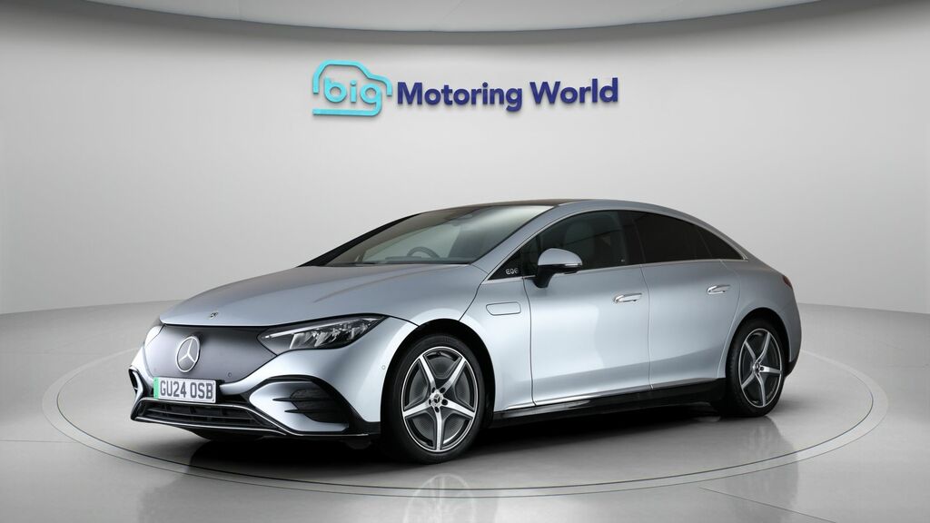 Mercedes-Benz EQE Amg Line Silver #3