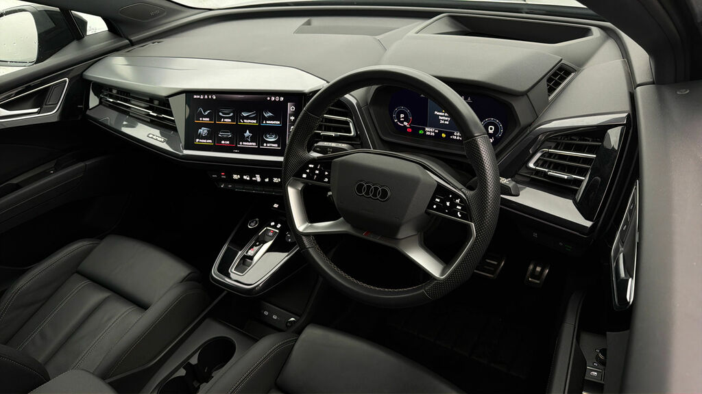 Audi Q4 E Tron S Line Black