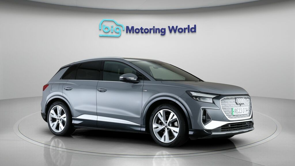 Audi Q4 E Tron S Line Grey