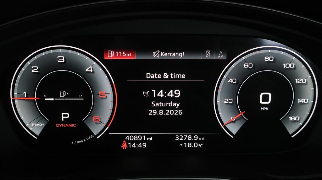 Audi A4 Black Edition 35 Black #10