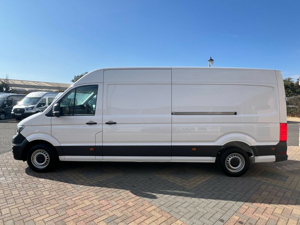 Volkswagen Crafter Cr35 Tdi 140 Startline Lwb High Roof Fwd 23487 White #6