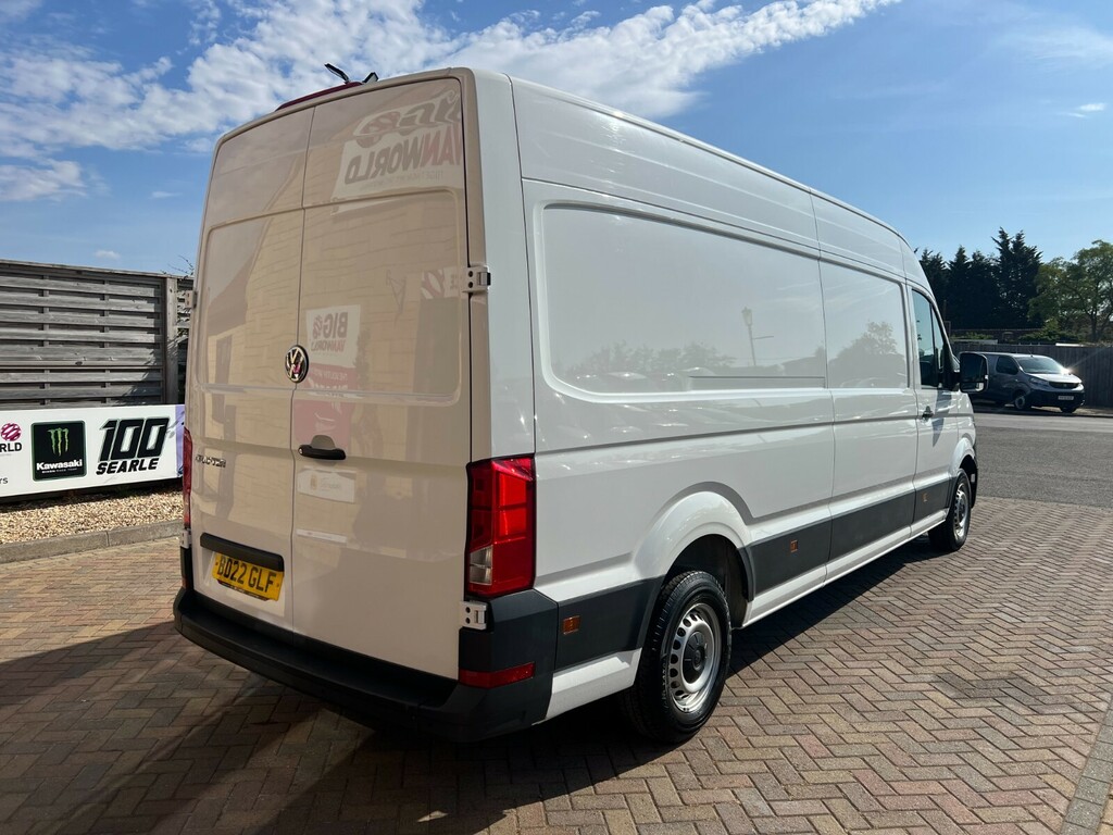 Volkswagen Crafter Cr35 Tdi 140 Startline Lwb High Roof Fwd 23487 White #3