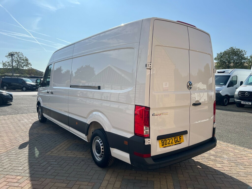 Volkswagen Crafter Cr35 Tdi 140 Startline Lwb High Roof Fwd 23487 White #5