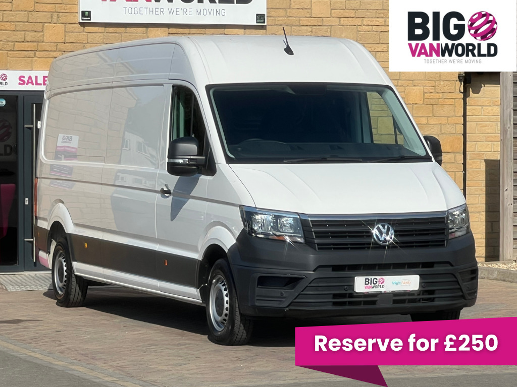 Volkswagen Crafter Cr35 Tdi 140 Startline Lwb High Roof Fwd 23487 White